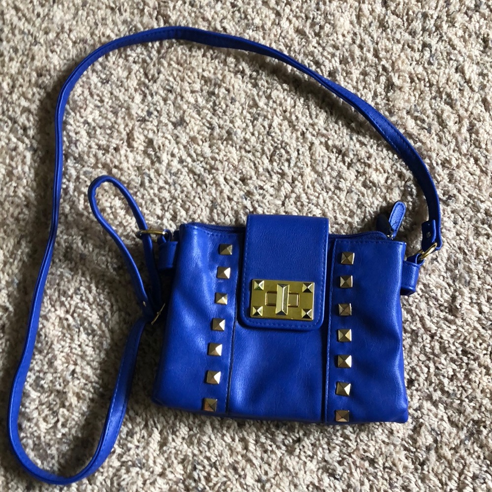 Blue purse